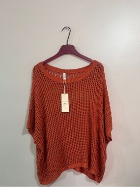 NWT Dokotoo Hollow Out Crochet Summer Crochet Top Women's Size 3XL